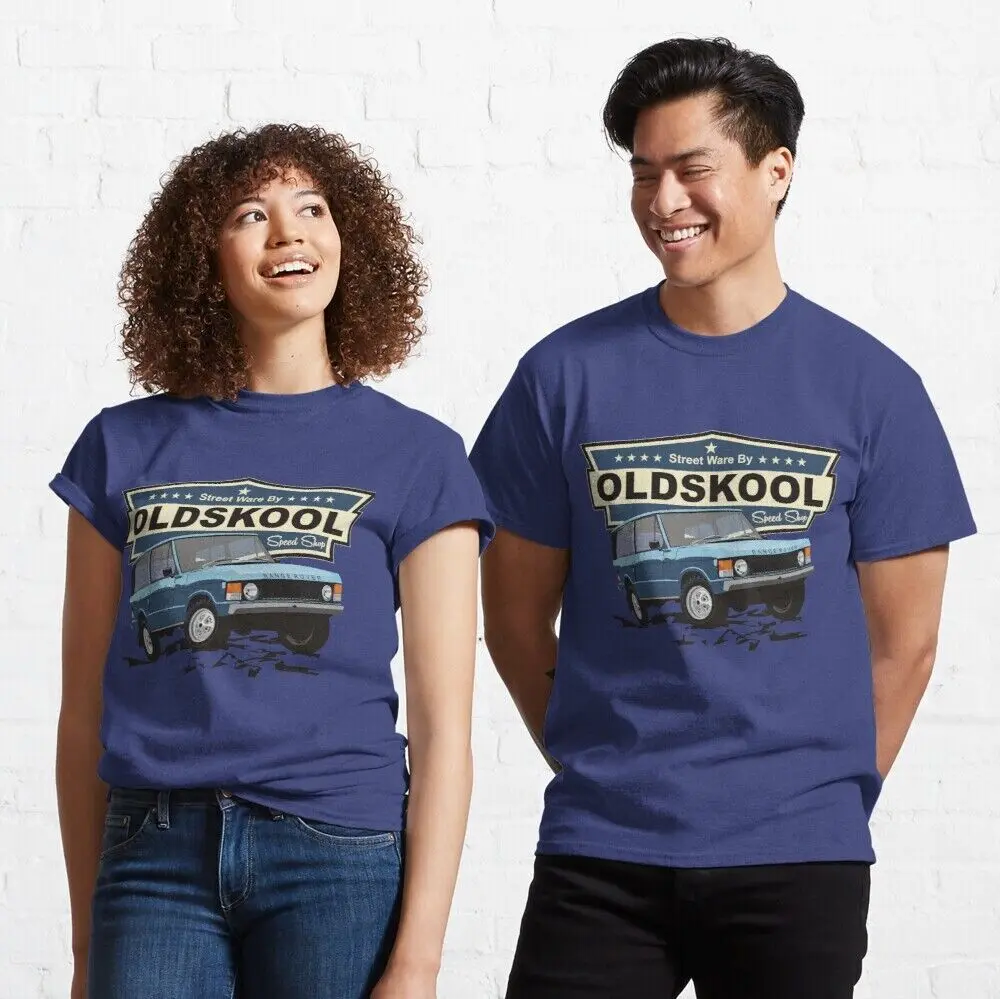 Maglietta Range Rover Oldskool Speed Shop Classic Car Retro Size S-5Xl