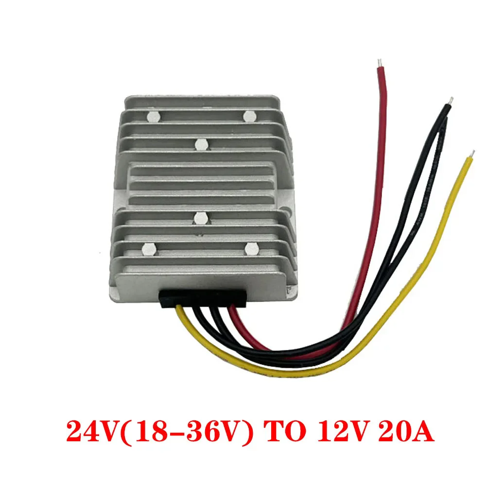 Universal High-Power DC to DC Converter: 24V-90V to 12V Voltage Step-Down Regulator