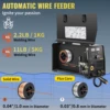 VEVOR 250A MIG MMA Lift TIG Welder 220V 3 in 1 Functions Flux Core Wire Welding Machine Gas/Gasless Switchable Mode with Gun 6