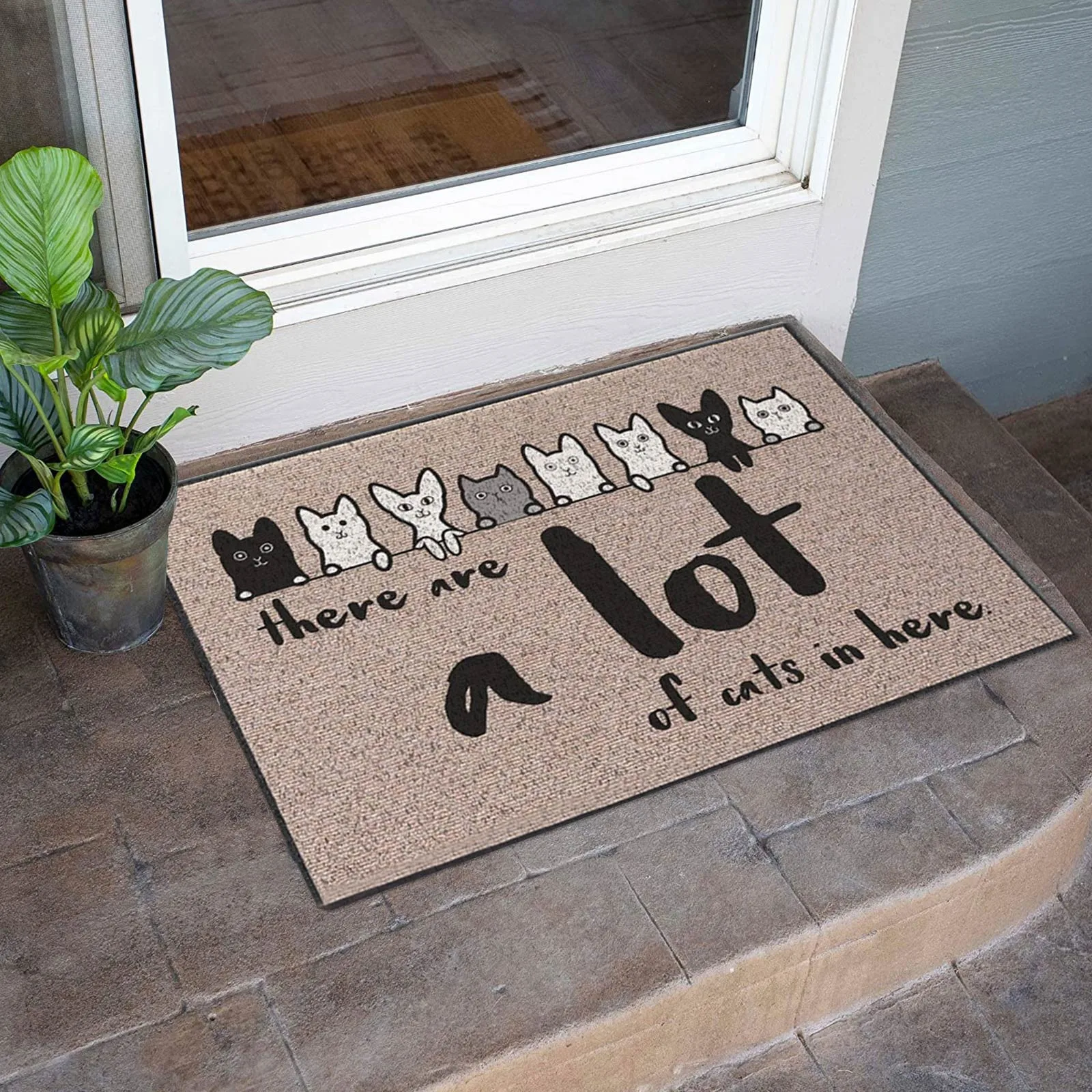 Welcome Doormat & Cushion / Pet Cartoon Patterns / 5 Option 3
