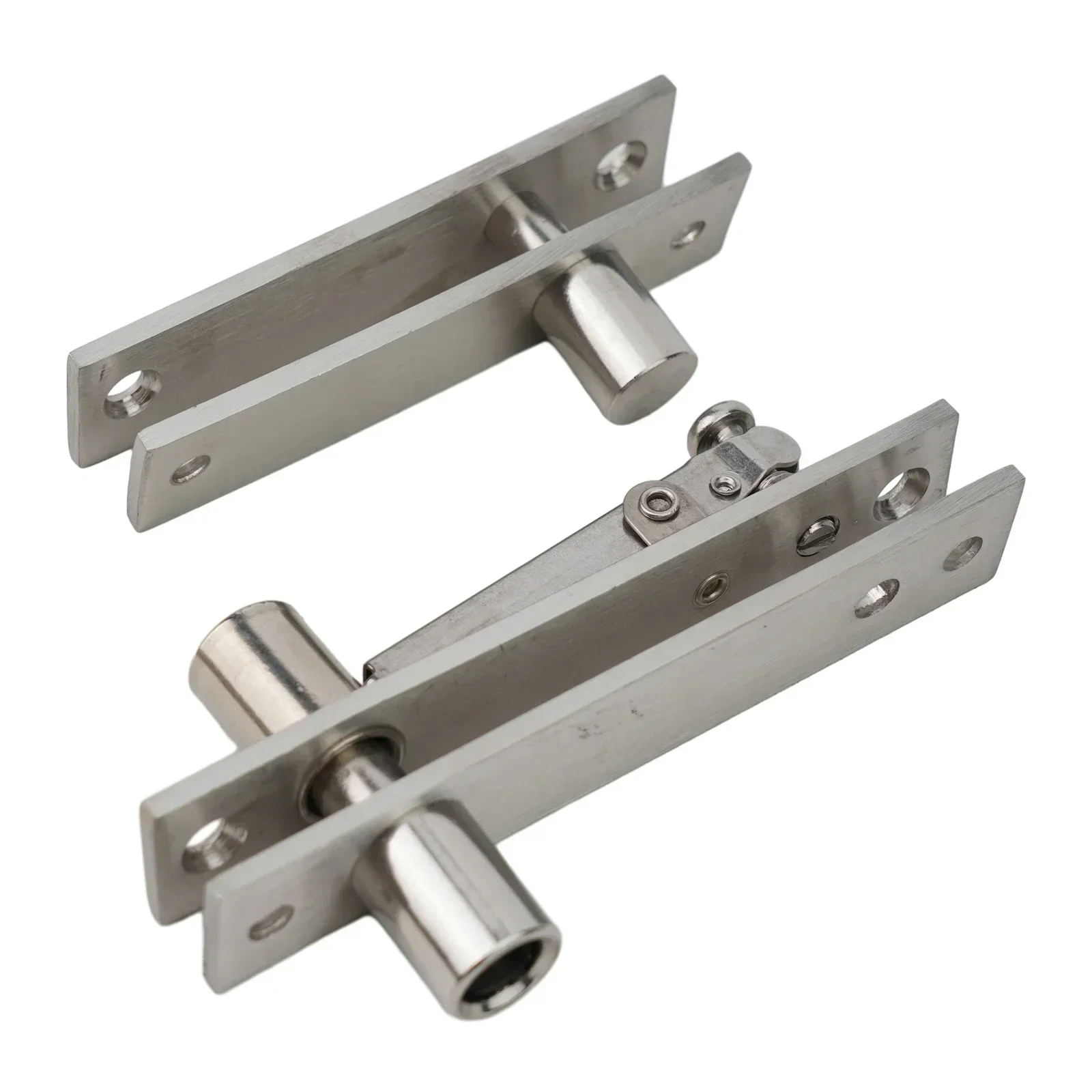 Bisagras pivotantes de acero inoxidable resistentes 360 ° Bisagras  giratorias para librería, bisagras pivotantes para eje de puerta secreta,  herrajes para muebles - AliExpress, image size:1600x1600