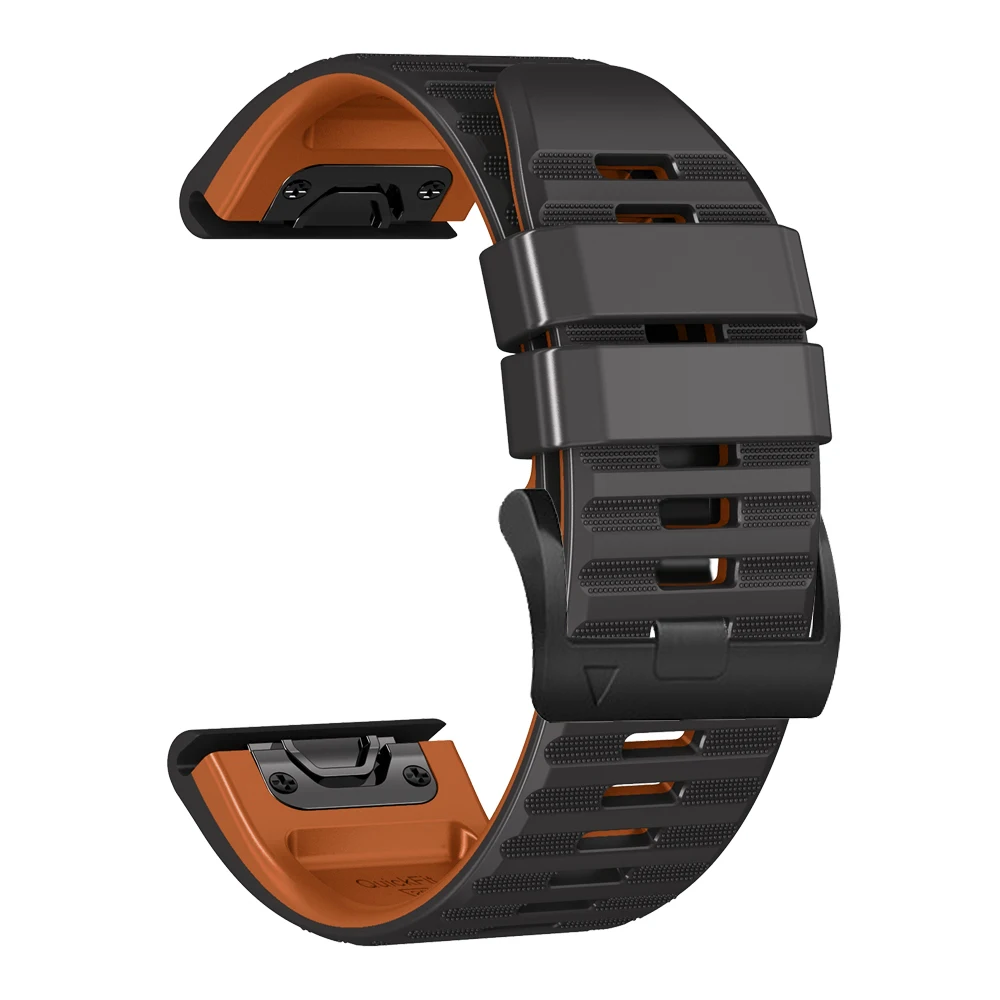 Silicone Quick Release Watch Strap Band, 22mm or 26mm