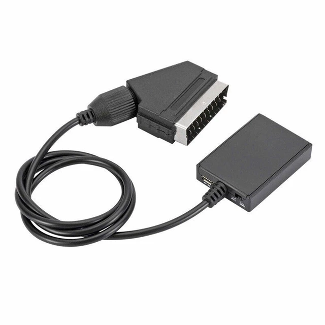 Adaptateur vidéo péritel vers HDMI, convertisseur péritel vers HDMI, A4GS -  AliExpress