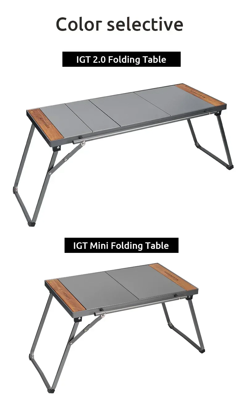 Blackdeer-ポータブル多機能木製キャンプテーブル,折りたたみ式