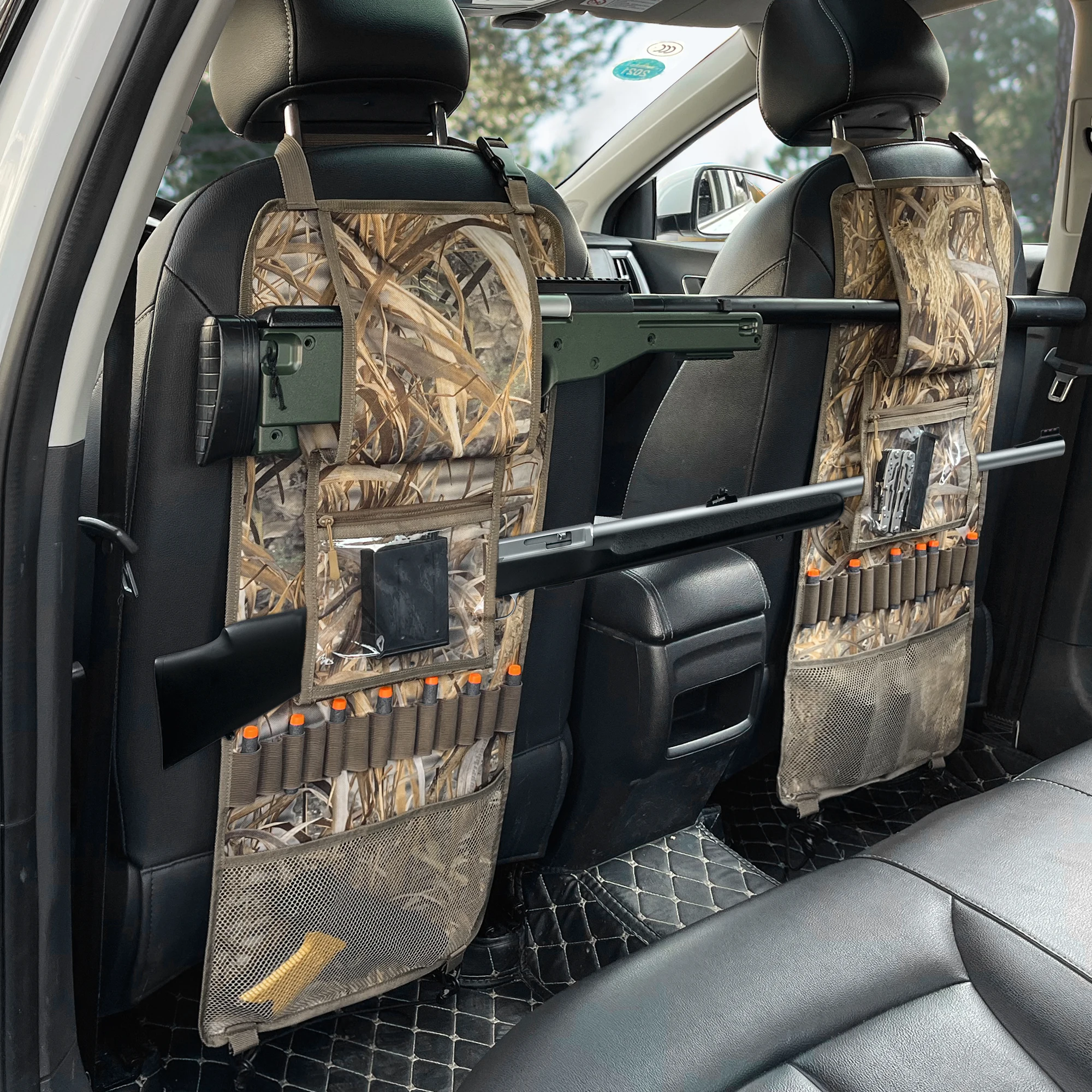 Car Seat Back Storage Bag Truck Gun Holder Hunting Accessories, Camouflage  Foldable Car Organizer Gun Rack - AliExpress