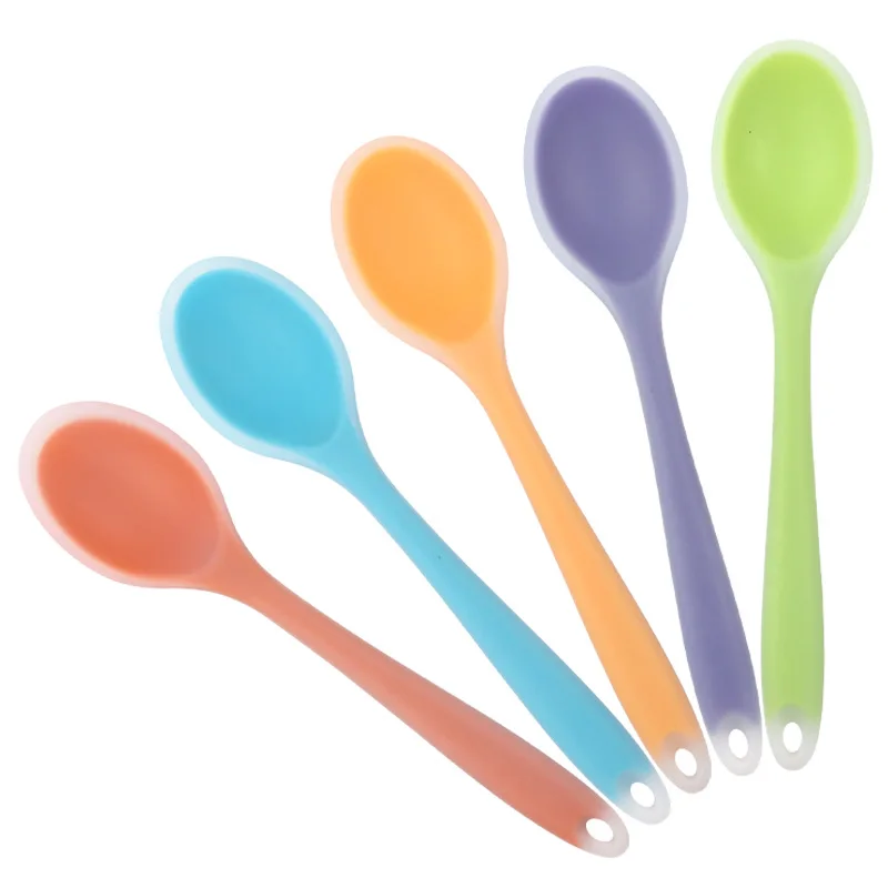 Silicone Rice Spoon Integrated Multicolor Kitchen Cooking Tool