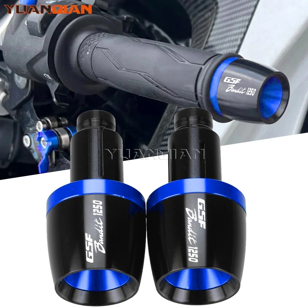 

For suzuki GSF1250 BANDIT GSF 1250 2007-2015 2022 2024 2023 22MM Motorcycle Handlebar Grips Handle grip Ends Plug Slider Caps