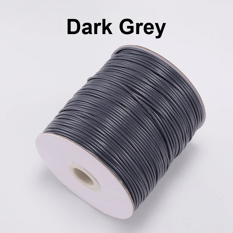 Luxurious Waxed PU Leather Cord for DIY Jewelry and Handmade Accessories, 20m