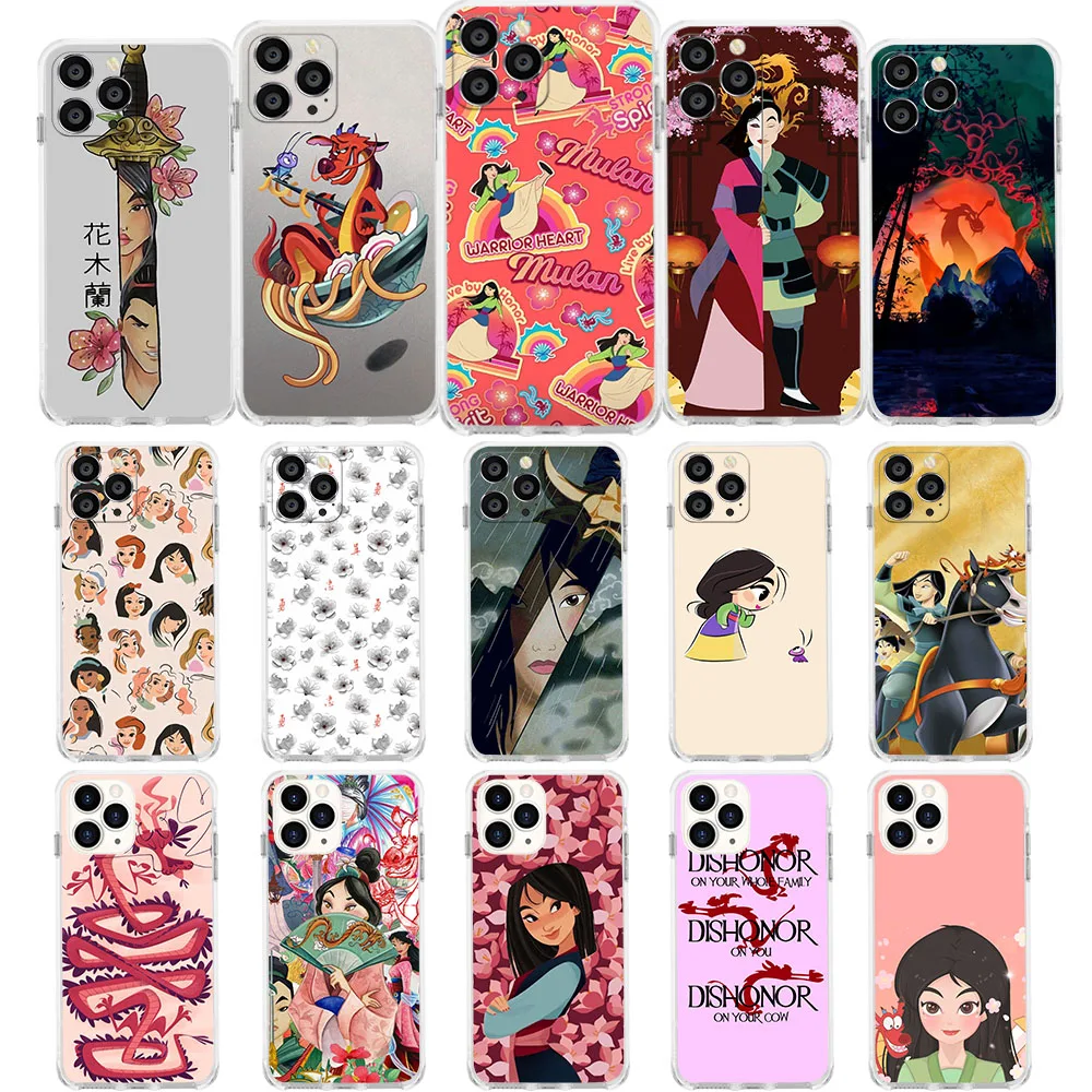 Ny-81 Princess Mulan Custodia Morbida Per Infinix Hot Smart Note 10 5 10I 10S 10T 11S 9 11 11S 6 7 Lite Play Pro