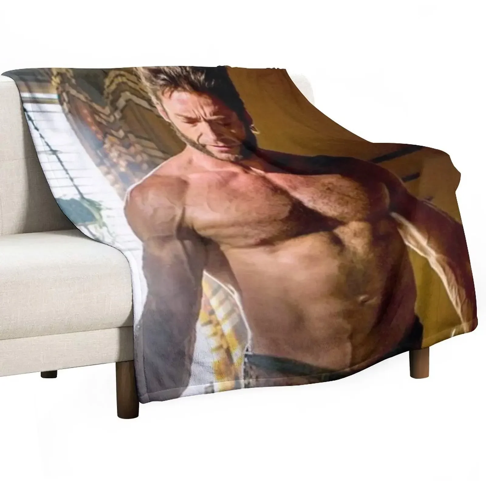 

hugh jackman Throw Blanket for babies for winter Luxury Blankets