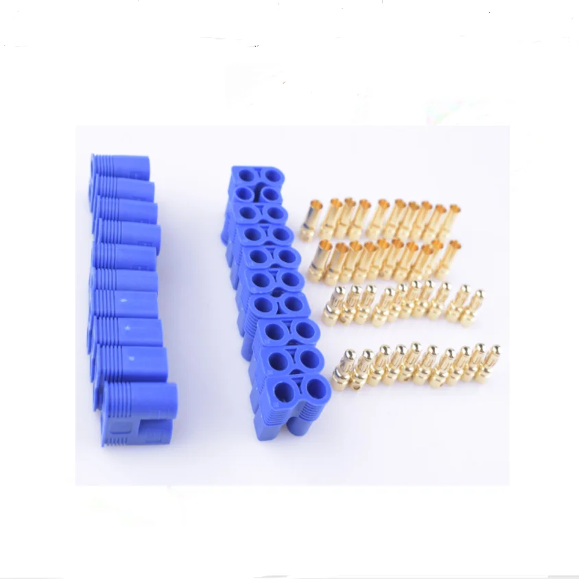 5/10 쌍 20 Pcs EC3 남성 여성 골드 도금 배터리 커넥터 플러그 rc Lipo 배터리 ESC 모터 비행기 트럭 보트