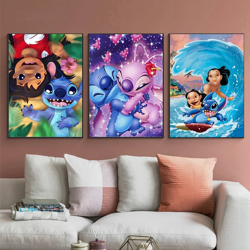 

Алмазная живопись Disney 5D «сделай сам», мультяшная Алмазная вышивка, мозаика, искусство, Декор для дома, Новое поступление, ручная работа, подарок для детей