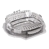Camp Nou 3D Metal Puzzle Model Kits DIY Laser Cut Puzzles Jigsaw Toy For Children 1