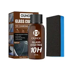 Car Glass Coating Ceramic Coating Liquid Anti-scratch Hydrophobic Car Polish Kit 10H High Protection Car Shield Coating