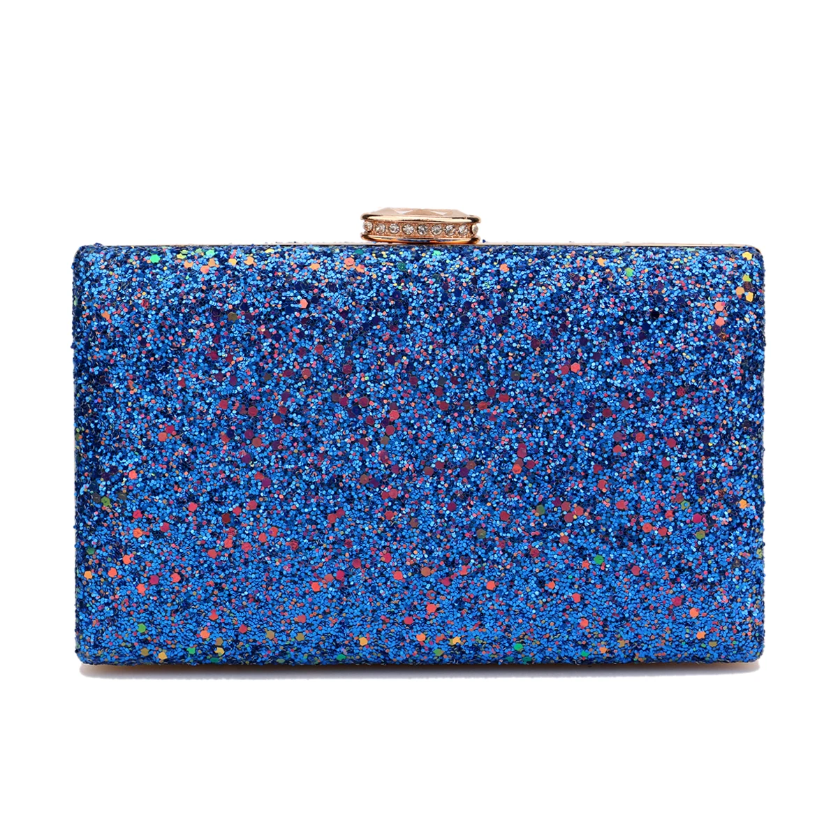 Sequined Evening Clutch Bag for Women Luxury Wedding Party