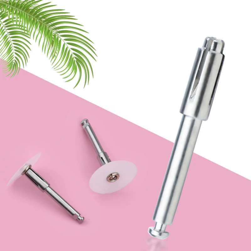 

Dental Polishing Disc Holding Rod Tool Mandrel Soflex Flexi Disc Fit Ra Shank for Polishing Disk 2.35Mm Disc Pop On