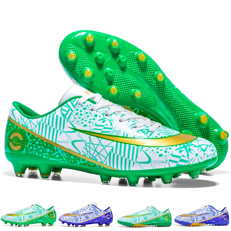 Soccer Shoes for Men Outdoor Non Slip Training Football Boots Turf Soccer Cleats Breathable Children's Football Shoes