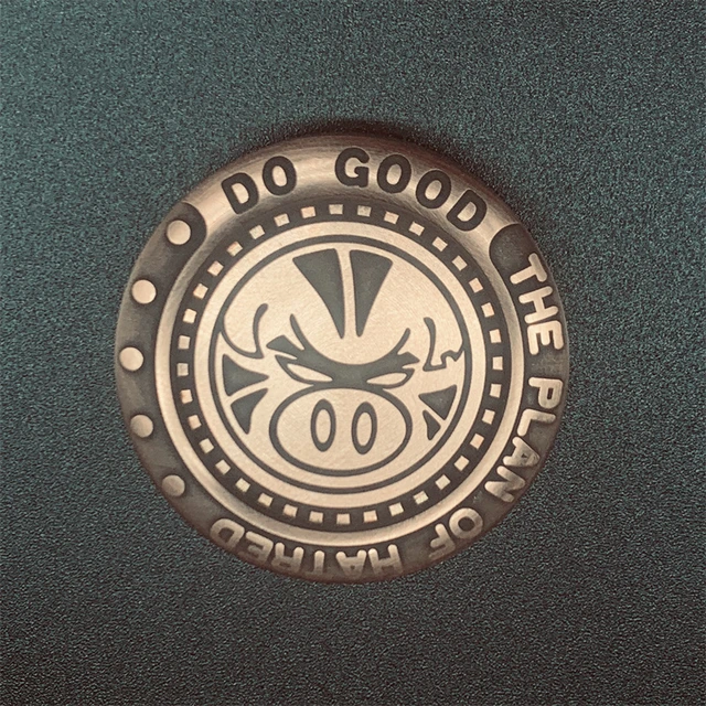 Demon figet toys Metal Antistress Hand Spinner Adult Anti-stress Spinning Stress Reliever EDC Desk Fidget Magnetic Push Slider 2