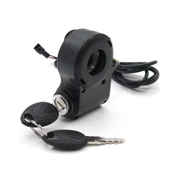 Enhanced E - Bike Ignition Lock Key & Thumb Throttle Switch for Universal Electric Scooters