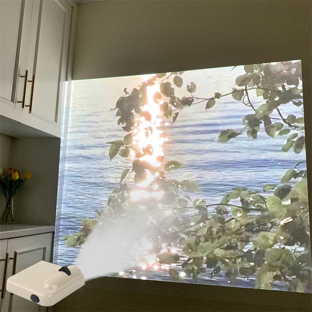 Party Backdrop Projection Lamp Birthday Party Background Wall Photo Props Landscape Projector Light Room Lights Decor