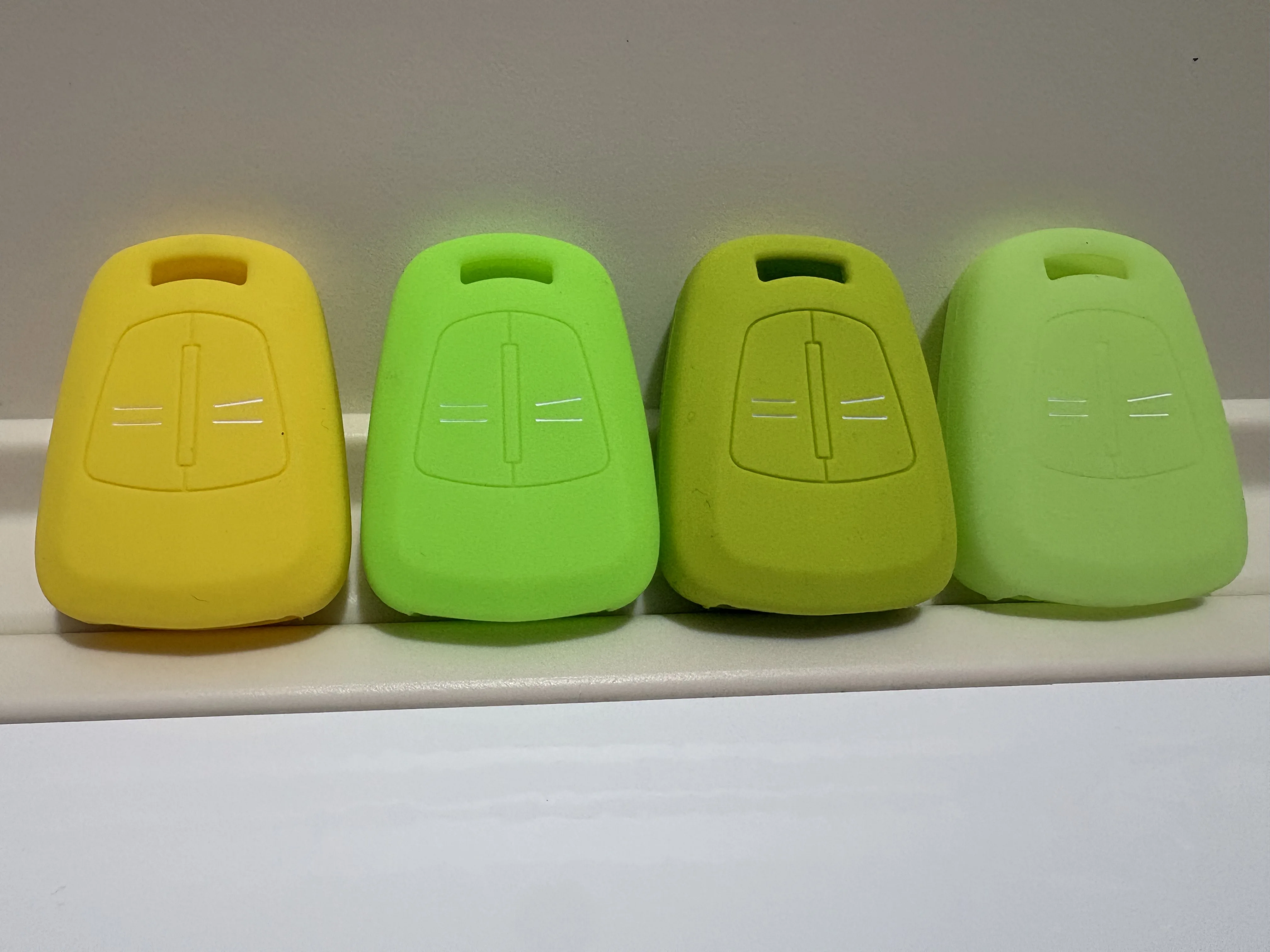 Premium Silicone Car Key Cover - 2 Button Remote Key Shell in Stylish Design