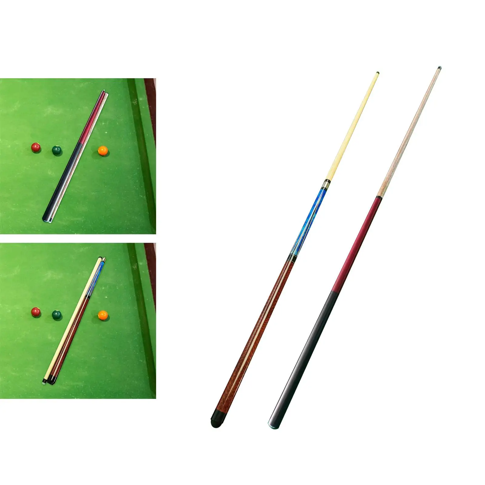 Pool Cue Wood Lightweight Economic 56inch 13.8mm Large Tip Snooker Cue Stick for Game Bar House Practice Billiard Players