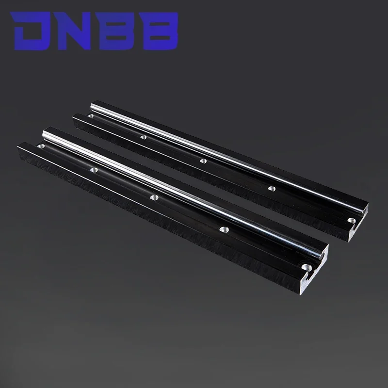 黒内蔵デュアル軸リニアガイド38ミリメートルSGR15Nローラースライド1セット: 1 SGB15Nブロックと1 SGR15Nガイドcnc木工 統合された2軸リニアガイド,32mm,sgr10e,1セット,sgb10eブロックおよび