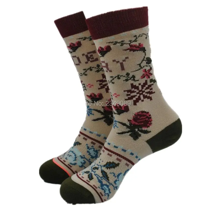

1 Pair Spring New Arrived Combed Cotton Women's socks Skateboard socks