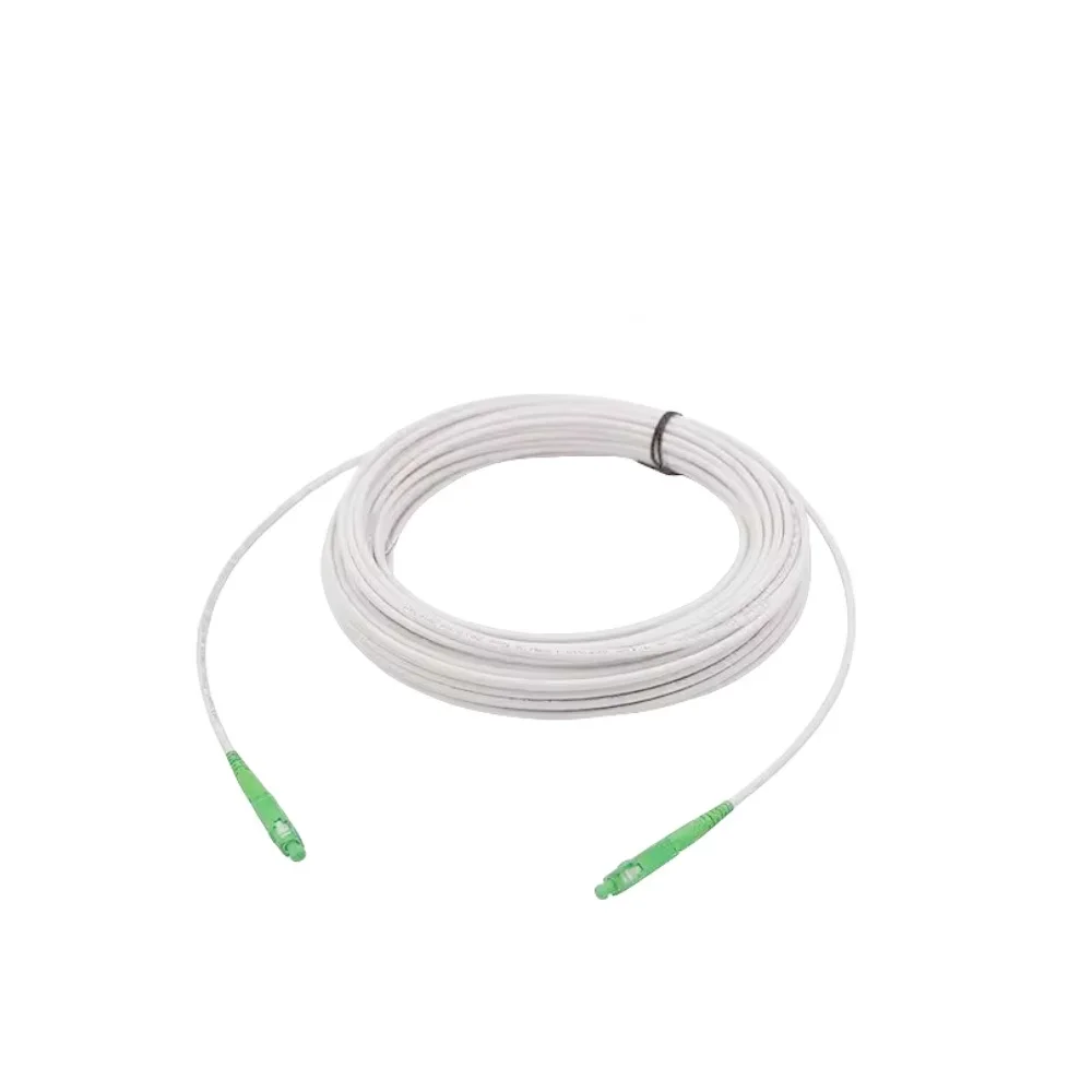 High-Quality Single-Mode Fiber Optic Extension Cable, APC SC to SC, Indoor Use