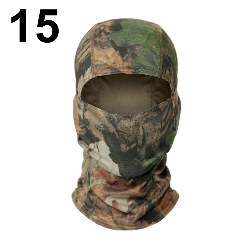 white skully hat Multicam Camouflage Balaclava Cap Full Face Shield Cycling Motorcycle Skiing Airsoft Paintball Protection Tactical Military Hat woolen cap for men Skullies & Beanies