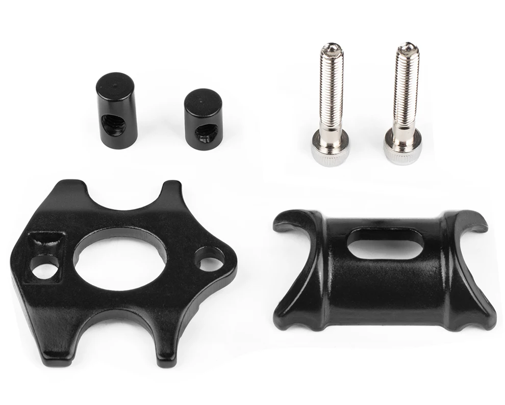 Fahrrad Sattelstütze Kopf Teile Aluminium legierung Fahrrad Sattelstütze Reparatur zubehör geeignet für 7*7mm Rundbogen Fahrrad Sattel adapter – Detail 8