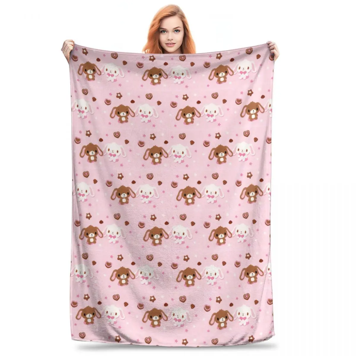 Sugarbunnies Blankets Fleece Super Soft Sofa Throw Blankets For Home Bedroom Travel Throws Bedspread Quilt 2