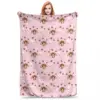 Sugarbunnies Blankets Fleece Super Soft Sofa Throw Blankets For Home Bedroom Travel Throws Bedspread Quilt 2