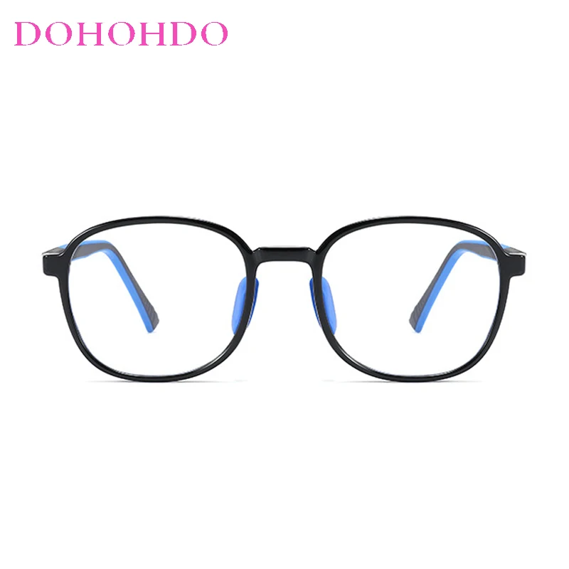 Kids Blue Light Glasses Without Graduation Child Clear Computer Spectacles Zero Prescription Medical Glasses Ultra Light Frames
