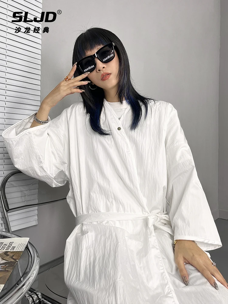 Parrucchiere grembiule Salon Client abito Robes Cape Professional Hair Cutting grembiule parrucchiere grembiule panno per capelli bellezza - immagine 4