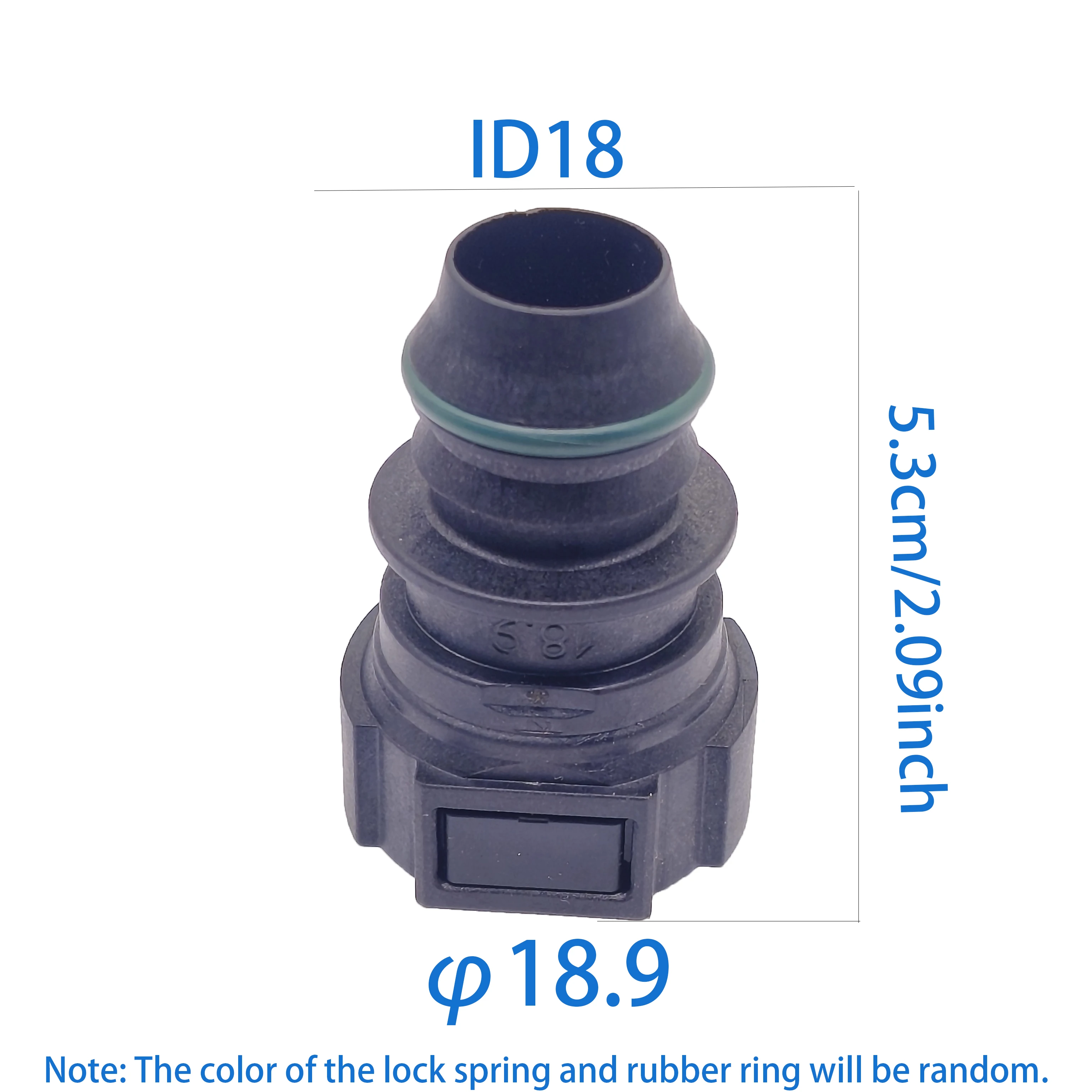 2pcs x 18.9 ID18 Auto Car Fuel Line Hose Quick Release Connector Carburetor Part High Quality Hot Sale