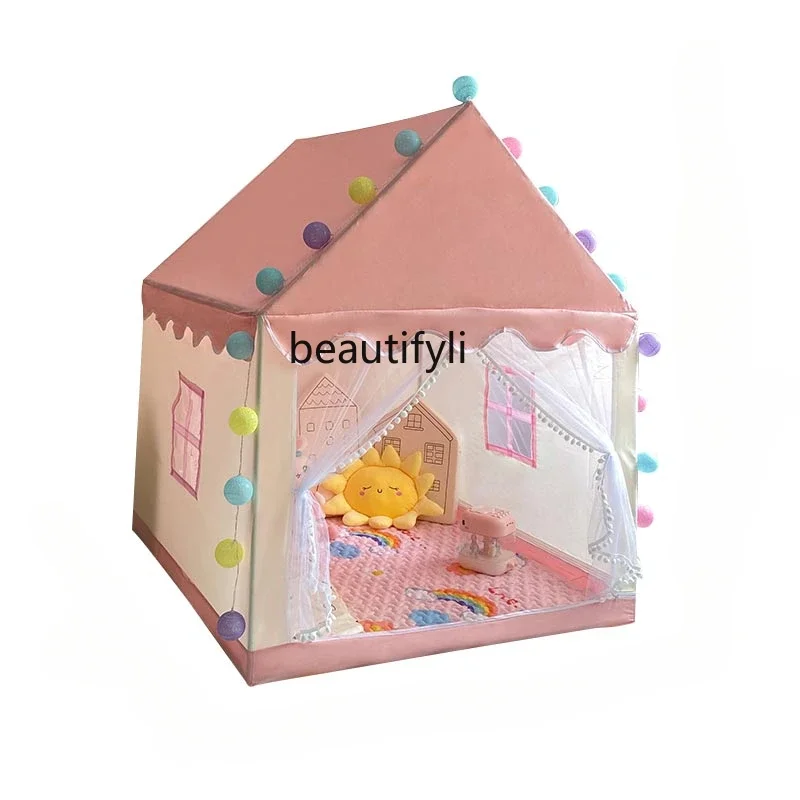 Small tent indoor, sleepable girl baby toy house household separate bed artifact birthday gift