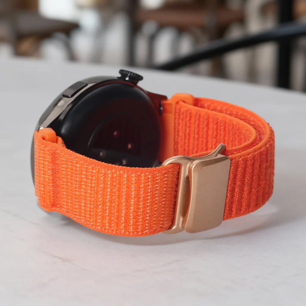 Nylon Magnetic Sports Strap Wristband, 22/20mm