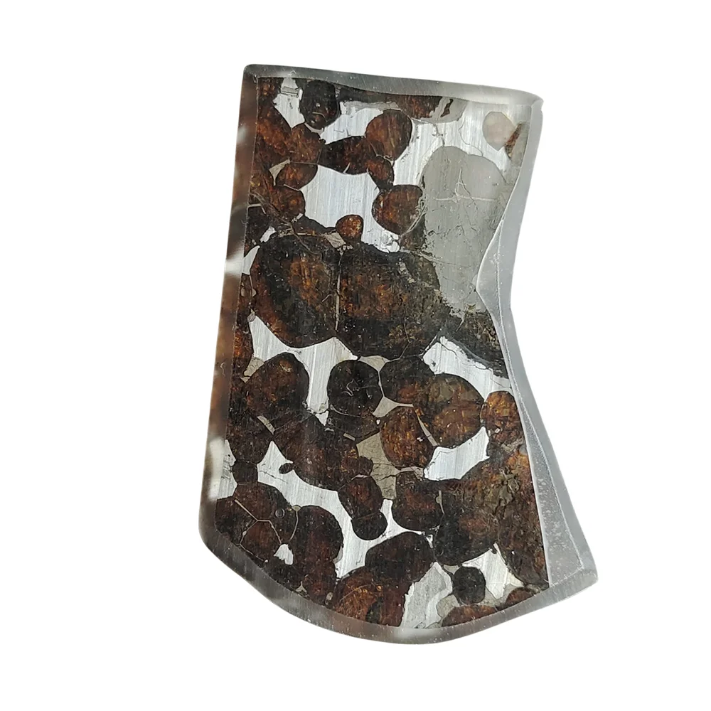 

12.6g SERICHO Pallasite Flakes Natural meteorite Materials Olivine Meteorite Specimen Collection - from Kenya - QA343