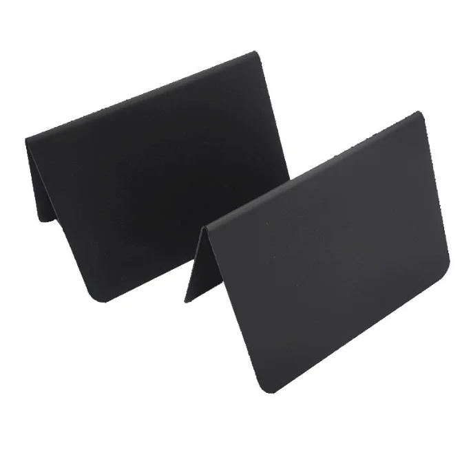 12 Pcs Pantry Labels Name Tags Chalkboard Labels Small wooden blackboard wooden chalkboard Food Party et Wedding Chalk Signs