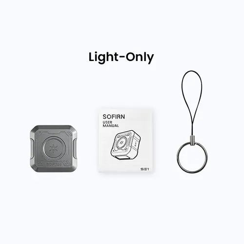 SOFIRN SE1 Pocket Flashlight 300Lm Mini EDC Light RGB Signal Ring Quick-Release Magnetic Wrist Keychain Torch for Bike Ride - Image 7