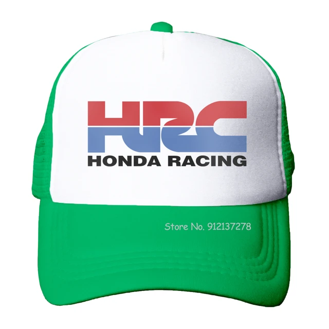 Cool Trucker Caps HRC Honda Racing Car 