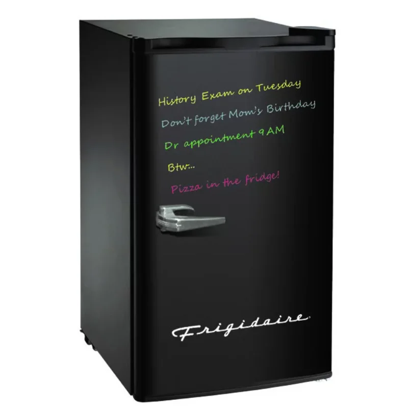 

3.2 Cu Ft Retro Dry Erase Compact Fridge, (EFR331-BLACK), Black