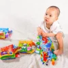New 3D Visual Tail Cloth Book Baby Tear Resistant Biteable Cognitive Tool Interactive Parent-Child Fun Toddlers Enlighten Toys 5
