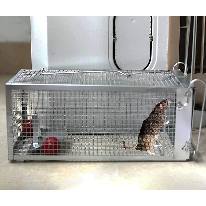 Mouse Traps, Small Animal Humane Live Rat Cage Traps For House Indoor Use  To Catch And Release Mouse And Small Rodents