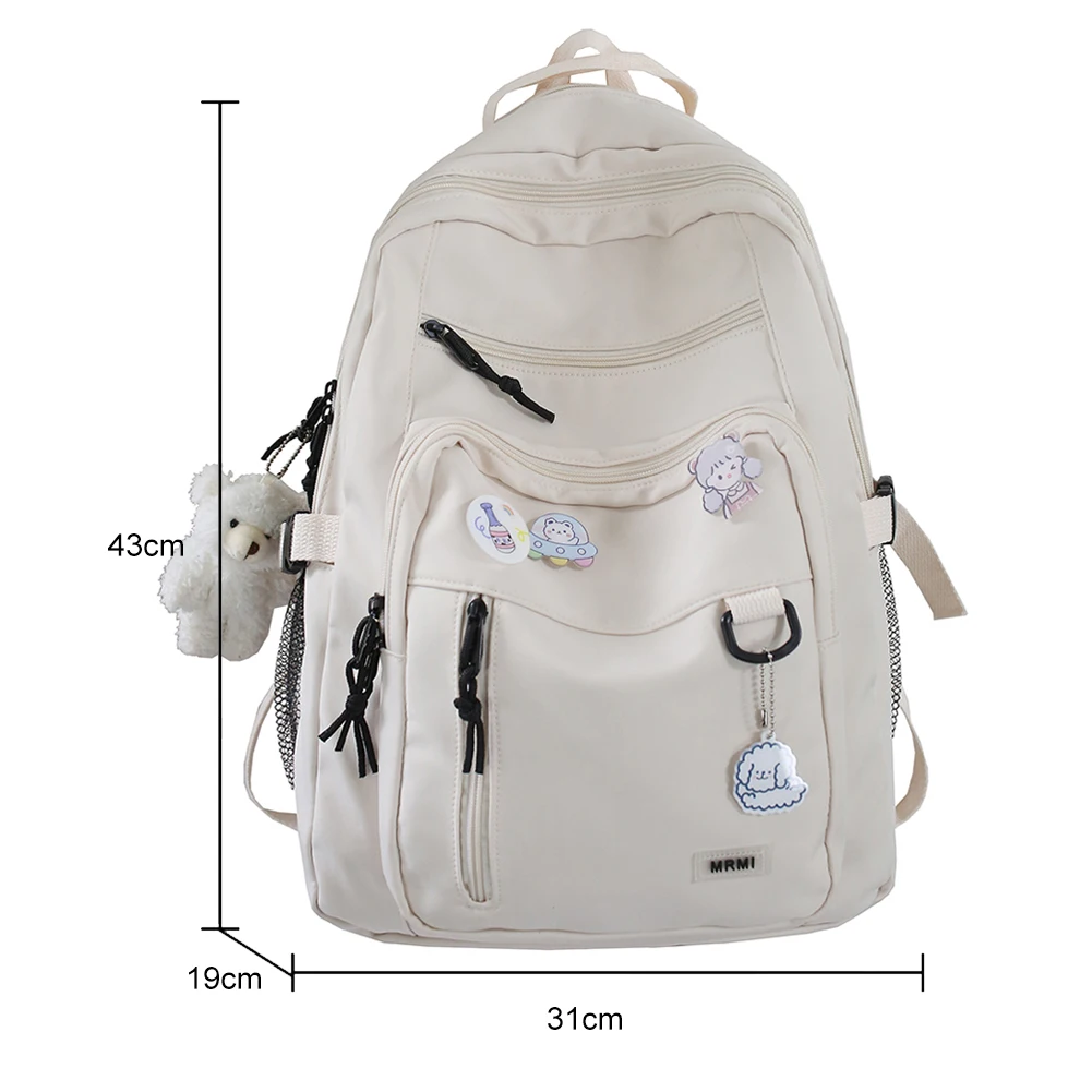 Large Capacity Casual Backpack, Multi Pocket Casual Travel