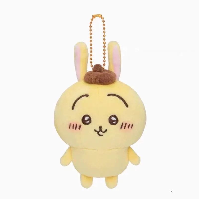 Sanrio Cinnamoroll Pom Pom Purin Plush Toys Kawaii Keychain Cartoon Pachacco Backpack Pendant Accessories Boy Girl Birthday Gift plush toy plush doll plush keychain key chain backpack decoration