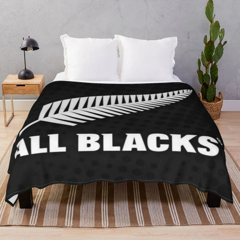 NZAllBlacksBlanketsFceAutumnBreathableThickThrowBlanketfor