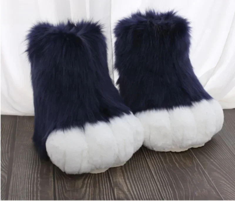 

Fursuit Cosplay Animal Shoes Cat Furry Animal Shoes Prop Fursuit Cosplay Accessories Props Christmas Halloween Lolita Cute Cat