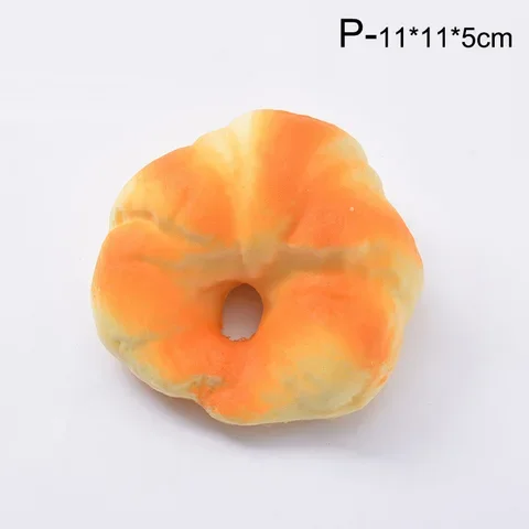 

Artificial Bread Simulation Food Model Fake Doughnut Home Decoration Shop Window Display Photography Props Table Decor Funny Toy